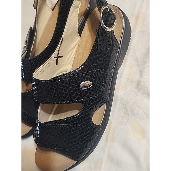 Flexus Italian Comfort by Spring Step Sandals sz 42 (11) Buckle Genuine Leather - Picture 7 of 9